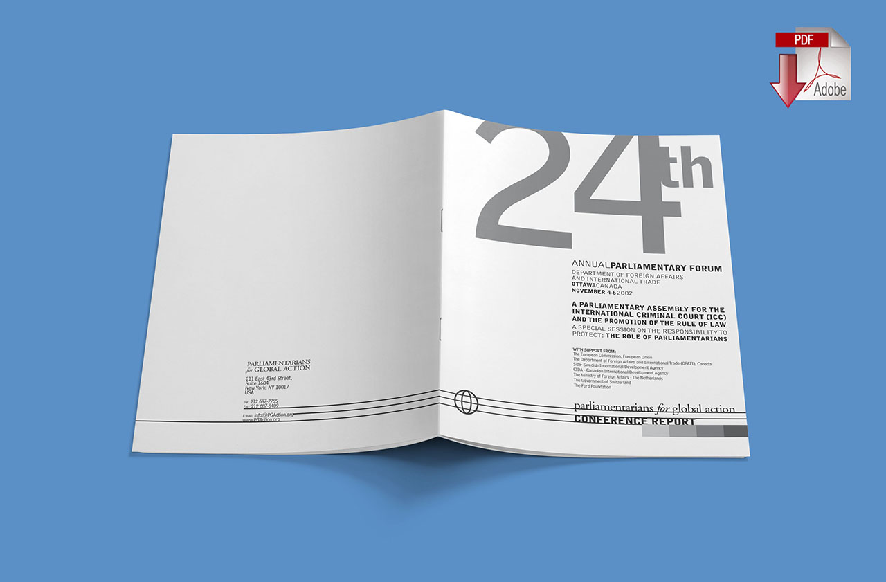 Download Report of the 24th Annual Parliamentary Forum