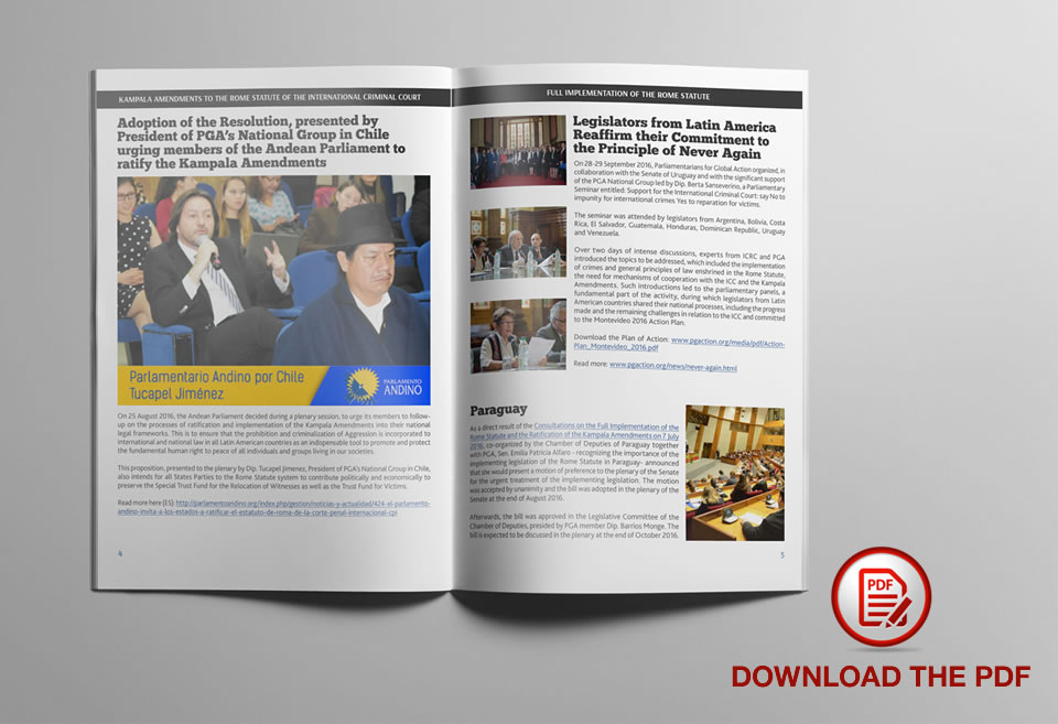 Download the Campaign for the Rome Statute of the ICC Update