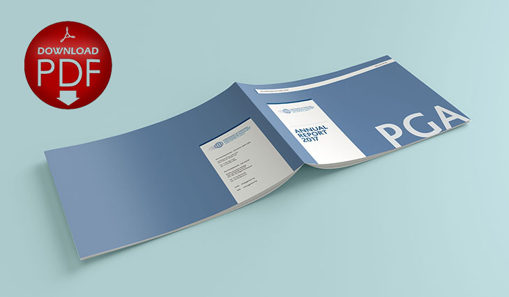 Download PGA's 2017 Annual Report