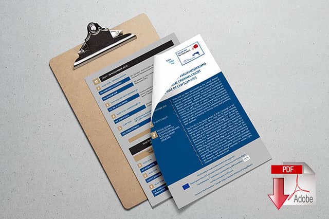 Campaign for the Rome Statute of the ICC Targets & Calendar