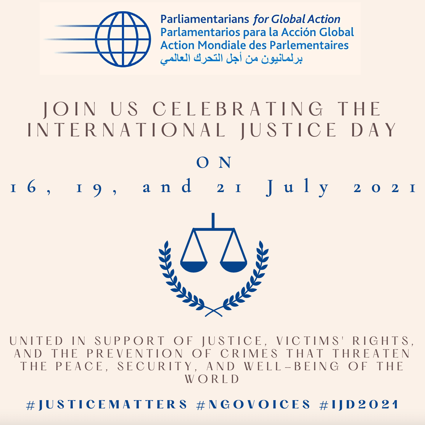 International Day of Justice