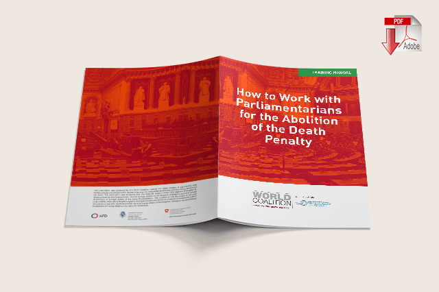 How to collaborate with parliamentarians to abolish the death penalty