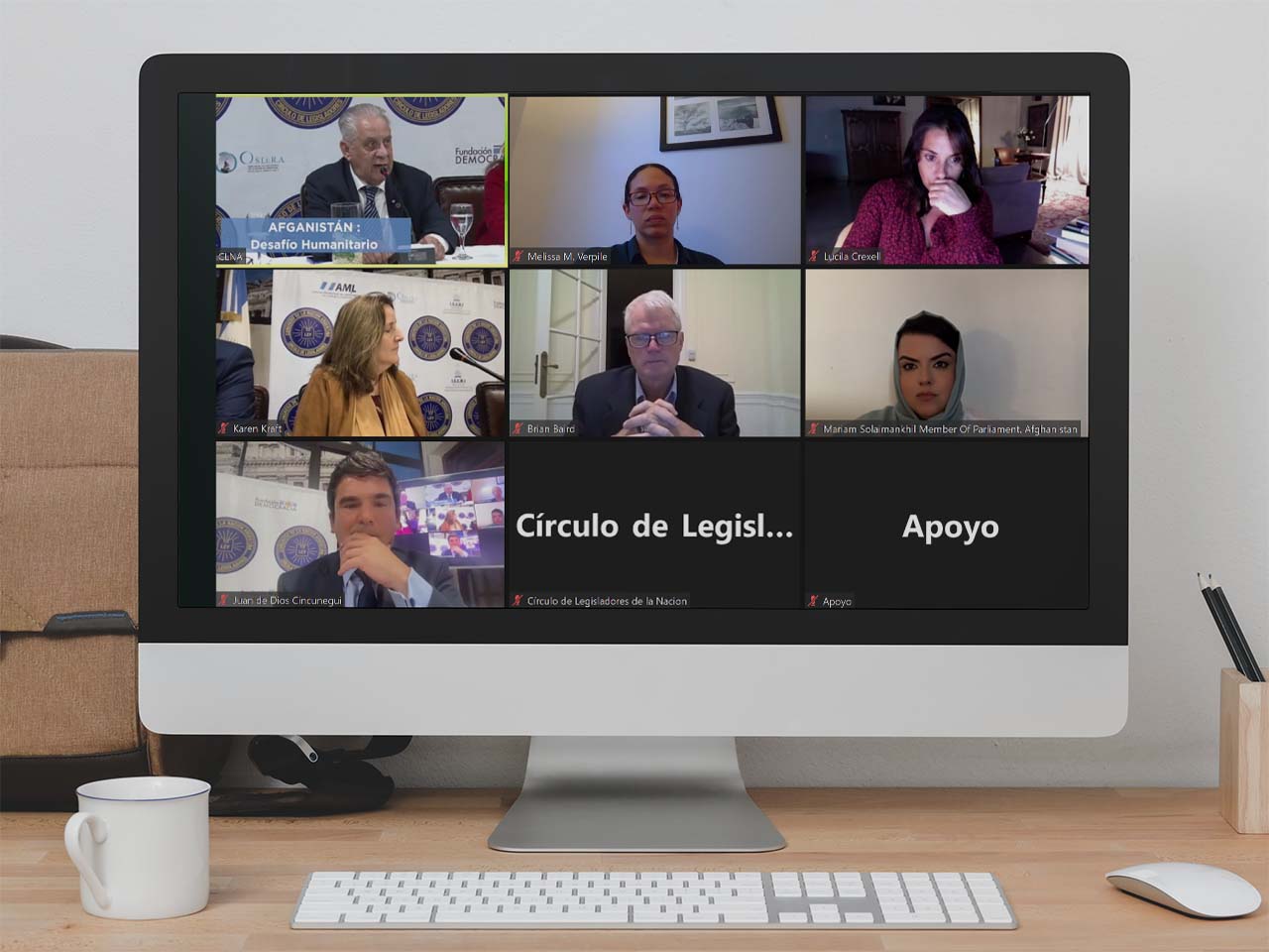 The meeting was held in person and over Zoom on August 22, 2022