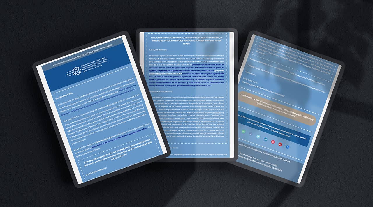 Call to Action on amending the amendments to the Rome Statute on the Crime of Aggression