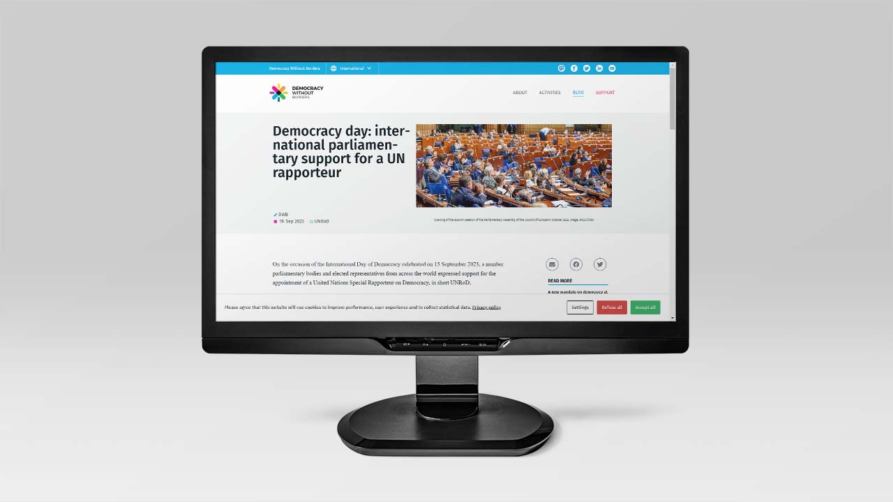 Democracy day: international parliamentary support for a UN rapporteur