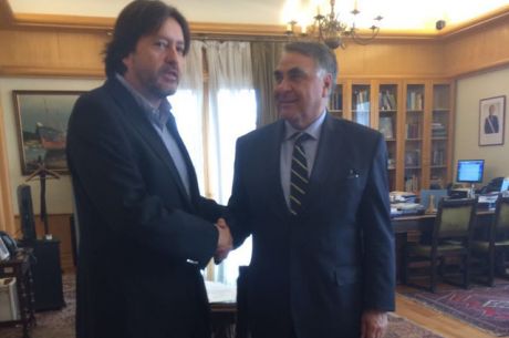 PGA Member Dip. Tucapel Jimenez meets with the Under-Secretary of Foreign Relations, Mr. Edgar Riveros, to discuss the status of Implementation of the BWC