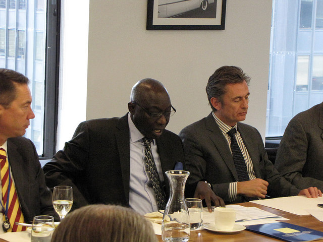 Image: June 13, 2016: Adama Dieng participates at Second Biannual Meeting of PGA UN Committee, hosted by the Permanent Mission of Australia to the UN, New York