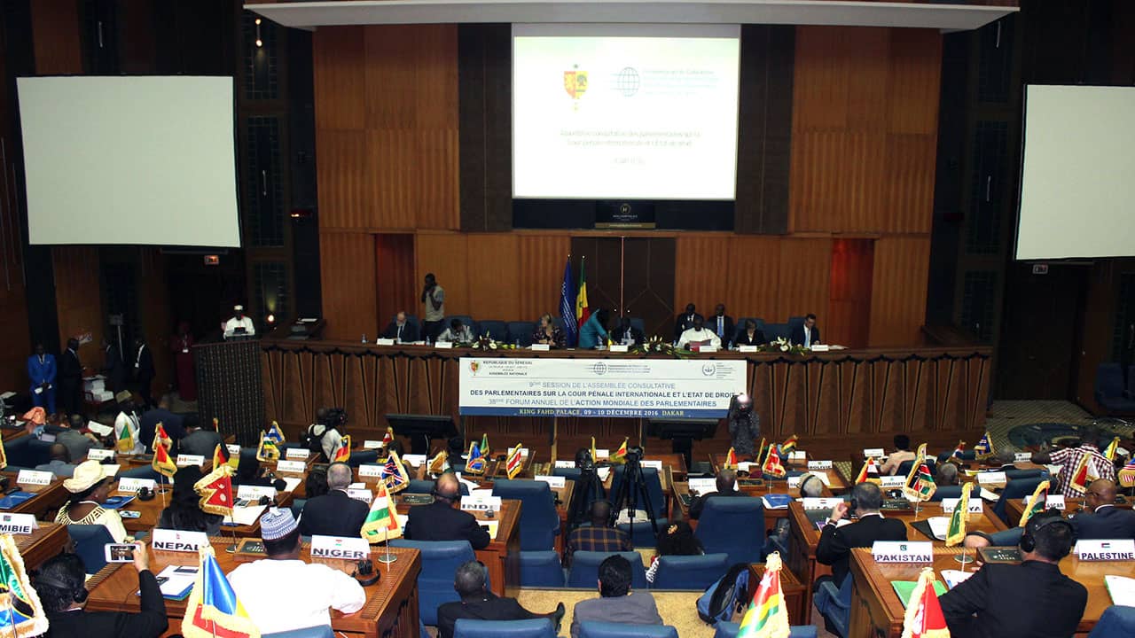 The 38th Annual Forum of Parliamentarians for Global Action was hosted by the National Assembly of Senegal.