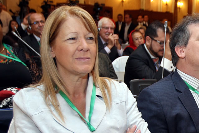 Dip. Margarita Stolbizer, Argentina, se convirtió en la Presidenta Interina de PGA, el 17 de agosto de 2016