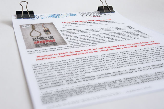 Parliamentary Factsheet on the Death Penalty and Terrorism-Related Offences