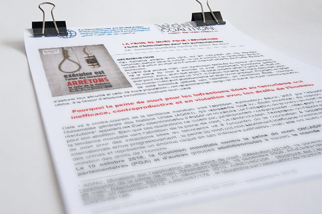 Parliamentary Factsheet on the Death Penalty and Terrorism-Related Offences.