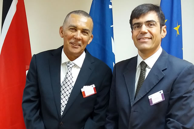 President of the Republic of Trinidad and Tobago, Mr. Anthony Thomas Aquinas Carmona, and PGA’s Secretary General Dr. David Donat Cattin.