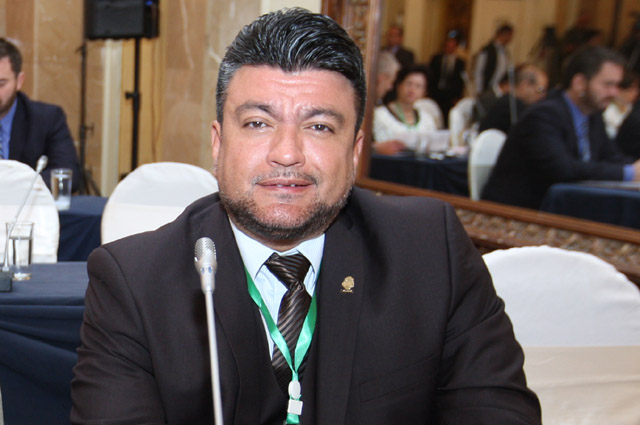 el Presidente de la Comisión parlamentaria de Seguridad y Narcotráfico de la Asamblea Legislativa de Costa Rica, el Dip. Ronny Monge