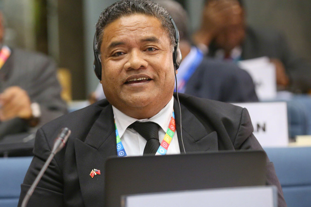 PGA Member, Minister Lemalu Lemi Taefu (Member of the Legislative Assembly)