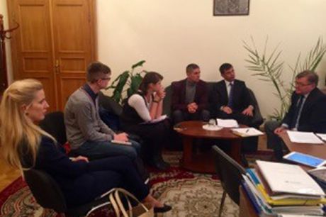 Chairman of the Human Rights Committee Hryhoriy Nemyria held a meeting with the Secretary General of the Parliamentarians for Global Action