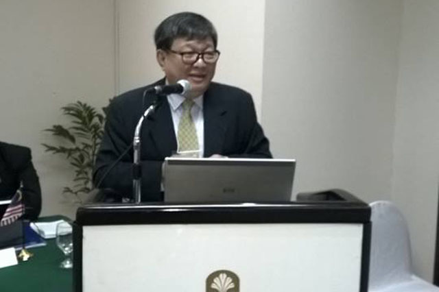 PGA Member Son Chhay addresses Asia Regional Parliamentary Workshop to Promote Improved Regulation of SALW and mitigation of Armed Violence, September 10, 2015