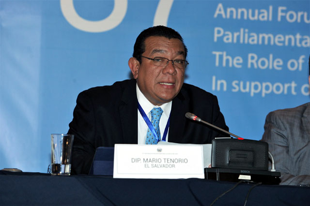 Dip. Mario Tenorio (El Salvador)