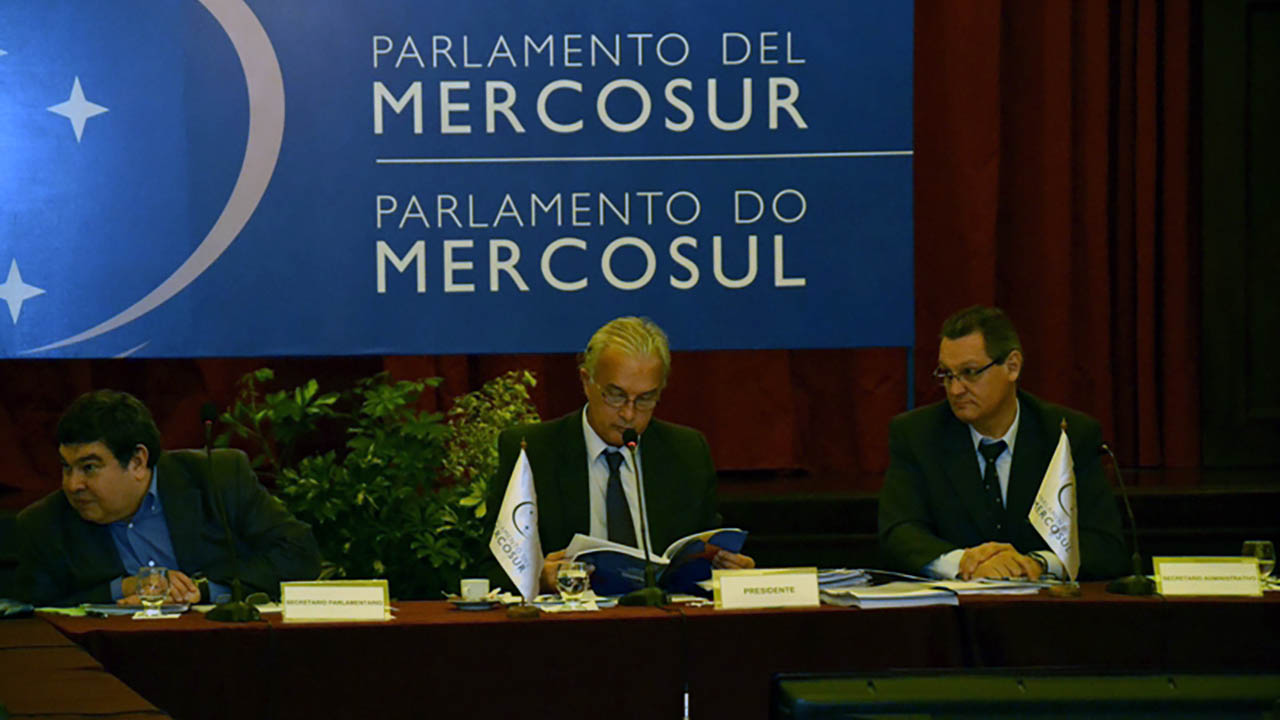 PGA members invited the MERCOSUR Parliament to develop activities to cooperate with the ICC in pursuit of common goals such as the defense of democracy, peace and human rights.