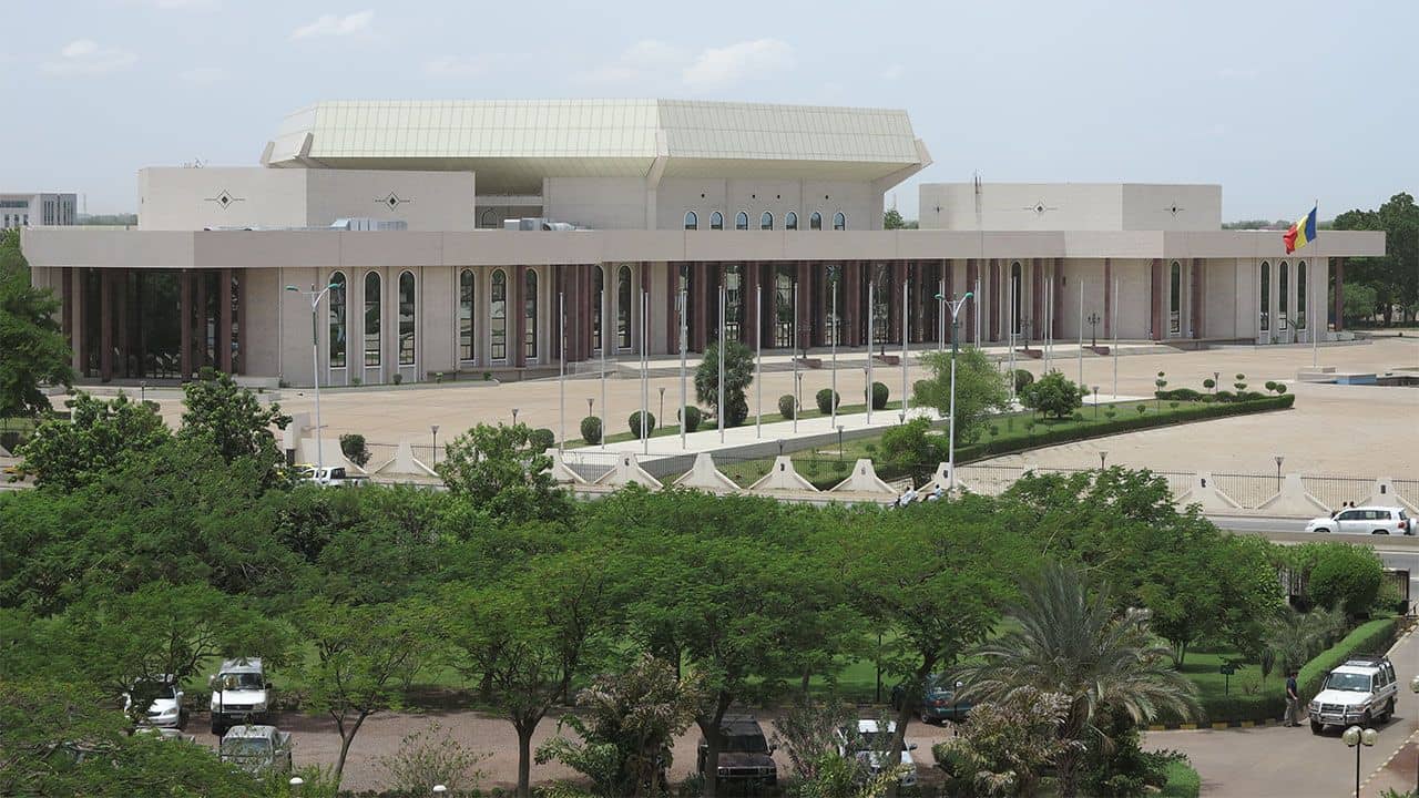 L’Assemblée nationale du Tchad. Photo: Kayhan ERTUGRUL via Wikimedia Commons