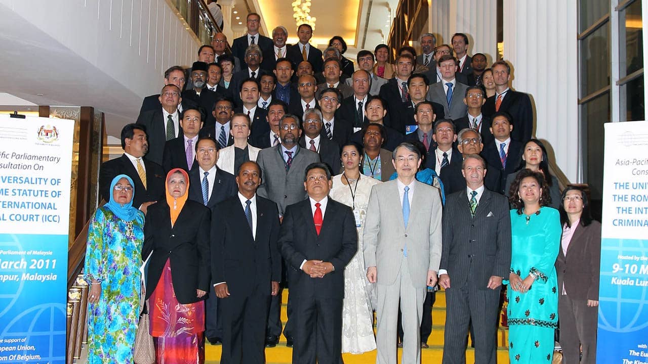 The purpose of this second Consultation was to review current ratification and implementation processes of the Rome Statute in a number of countries in the region, including in particular, in Malaysia.