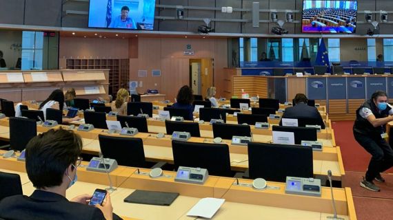 Members of the European Parliament express strong support for the ICC in an exchange with the ICC Prosecutor