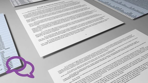 PGA Joins Pro-Democracy Institutions, World Leaders, and Nobel Laureates  in “A Call to Defend Democracy”