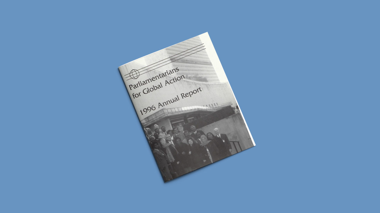 Rapport annuel de PGA 1996