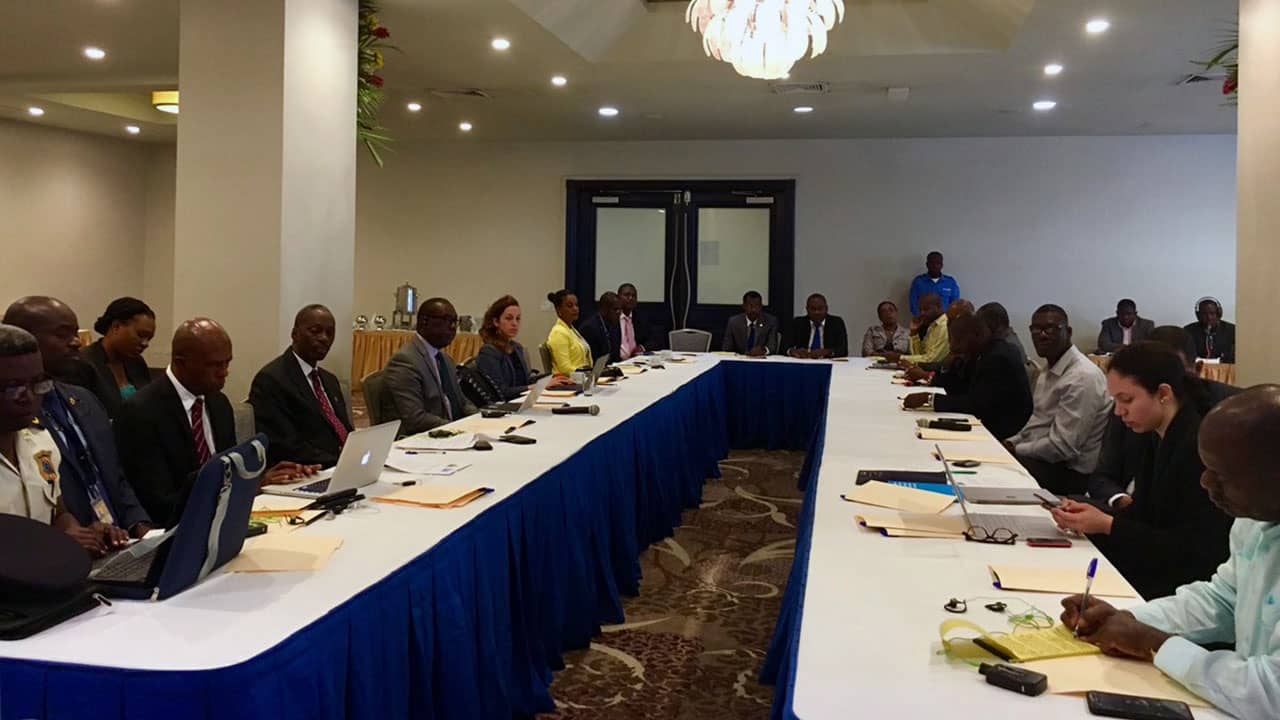 The Seminar was organized by the Haitian Ministry of Foreign Affairs, in collaboration with the United Nations Office for Disarmament Affairs on 22-23 March, 2018.