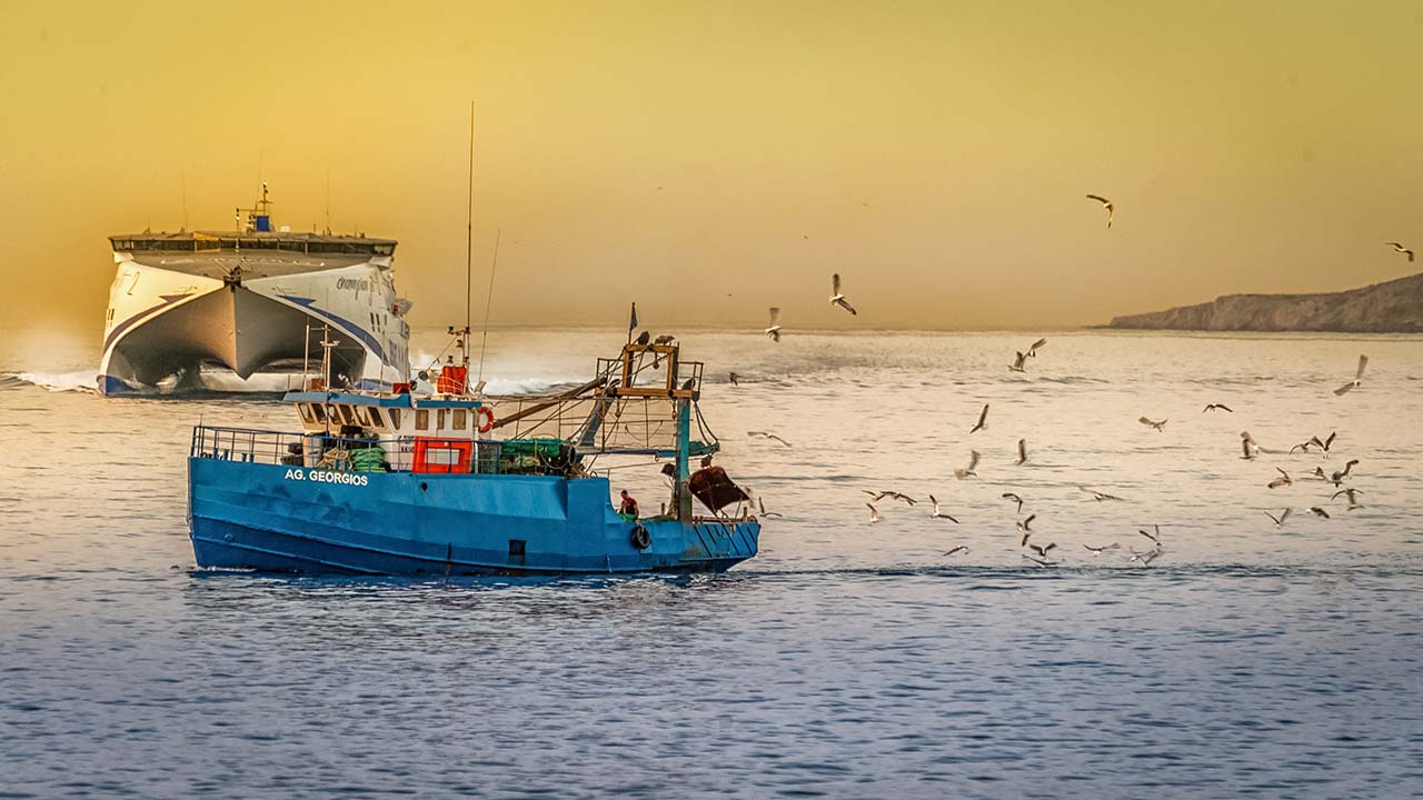 Photo by GEORGE DESIPRIS: https://www.pexels.com/photo/blue-fishing-boat-722995/