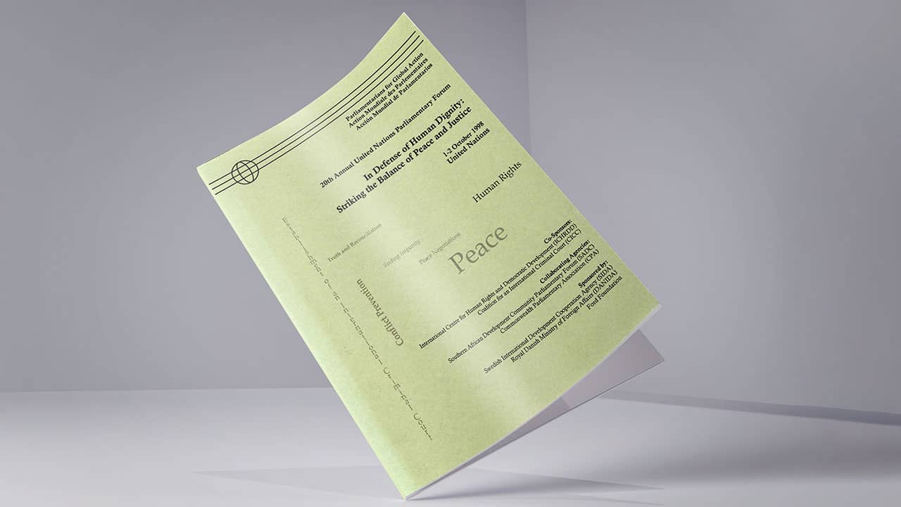 In Defense of Human Dignity: Striking the Balance of Peace and Justice