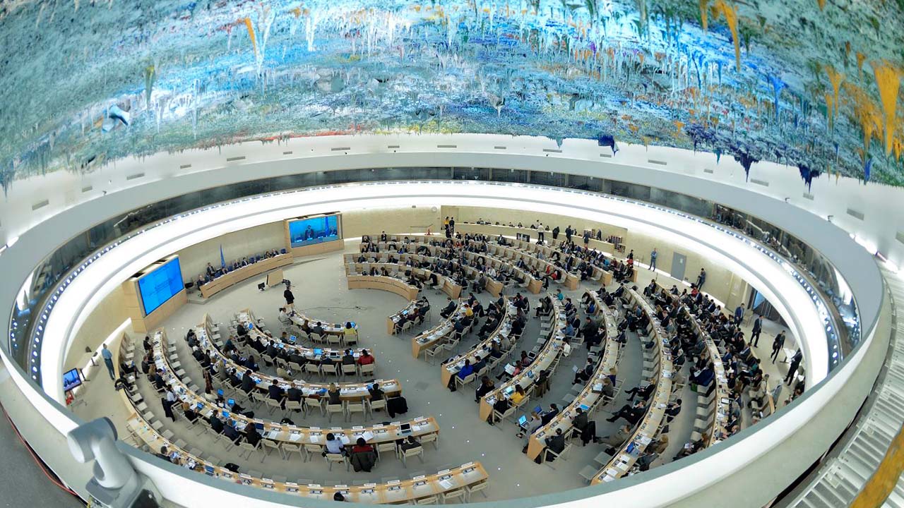 Human Rights Council in Geneva Credit: UN Photo / Jean-Marc Ferré License: CC BY-NC-ND 2.0 DEED