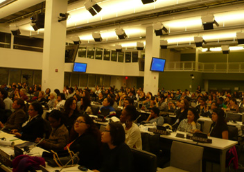 The 57th Session of the Commission on the Status of Women (CSW) that took place at United Nations Headquarters, in New York from 4-15 March 2013.