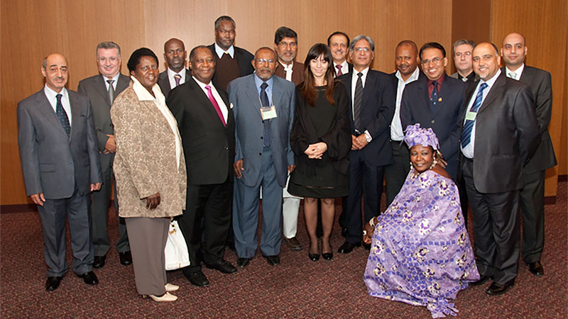 PGA presented the 2009 Defender of Democracy Awards to Mr. Kailash Satyarthi of India, Founder/Chair of the Global March Against Child Labor, and Ch. Aitzaz Ahsan of Pakistan, Barrister-at-Law, Senior Advocate Supreme Court.