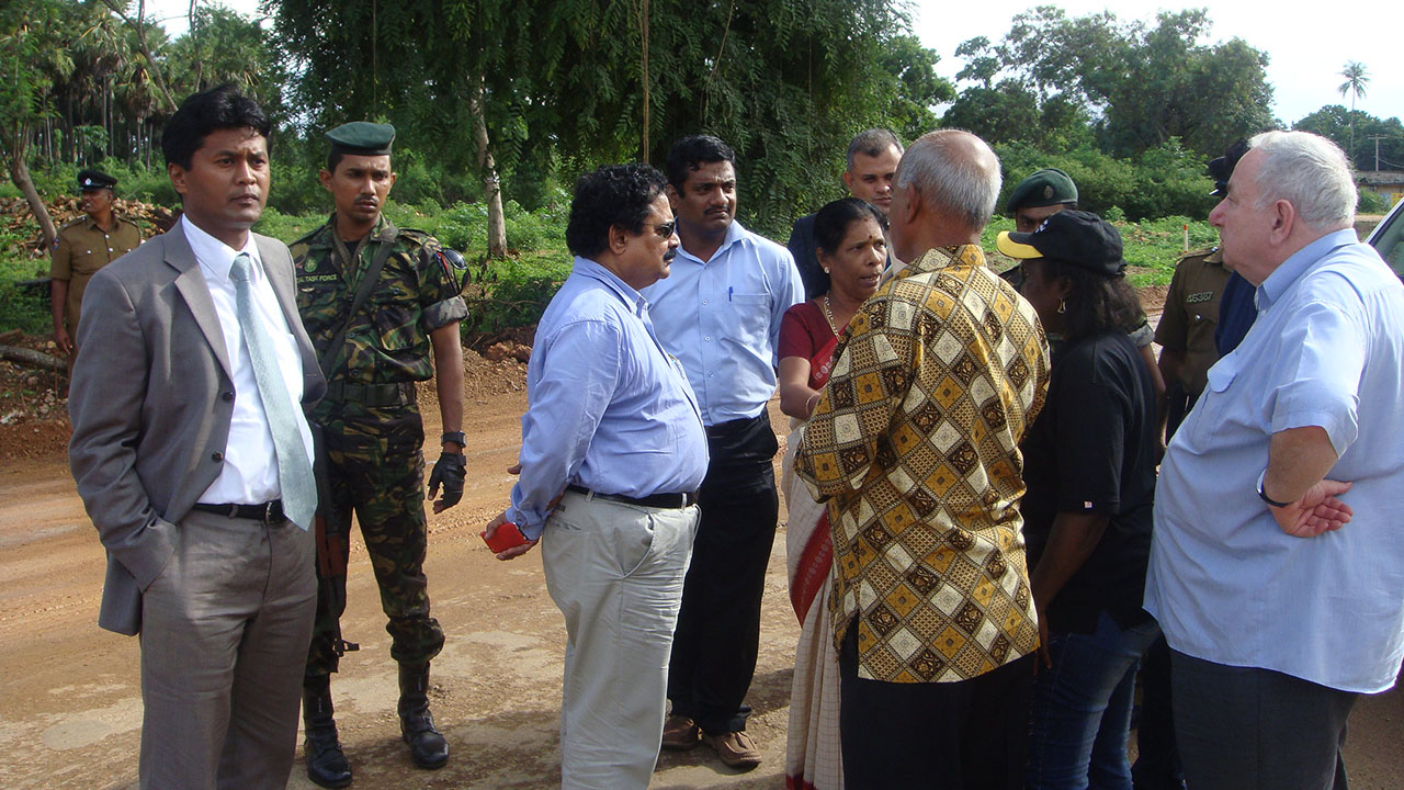 The purpose of this Field Excursion was to allow for this Delegation to better understand and see, at first hand, the current significant rehabilitation and re-location work currently ongoing in this part of the country.