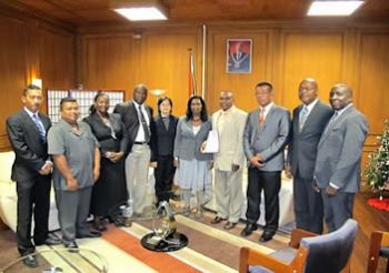 Meeting of Delegation of Members of Parliament from Suriname 