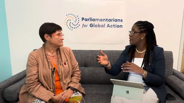 Episode 22: Ms. Petra Bayr, MP (Austria) and Hon. Amanza Walton Desir, MP (Guyana) on PGA Oceans Campaign