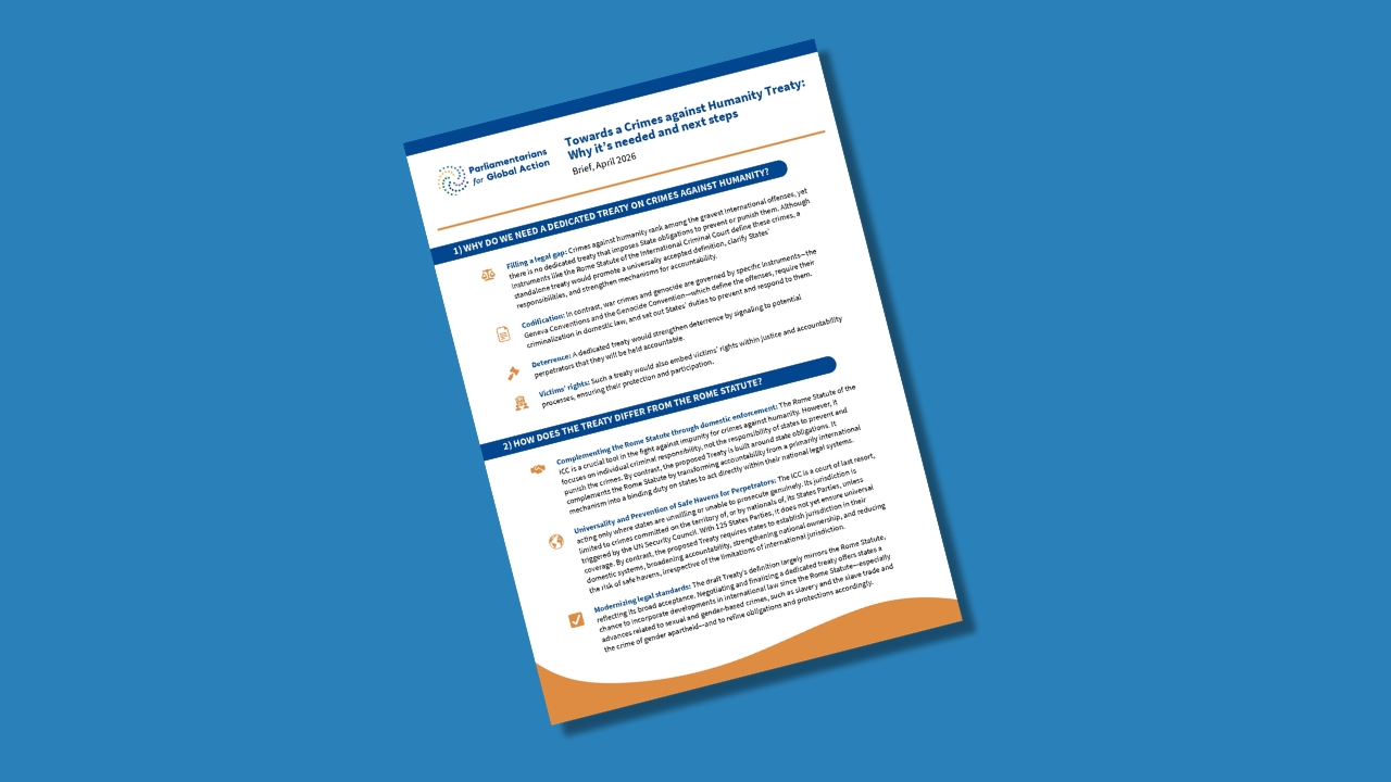 Towards a Crimes against Humanity Treaty: Why it’s needed and next steps 