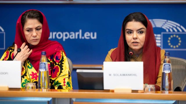 Afghanistan’s Human Rights Crisis: Afghan Women MPs Address the European Parliament 