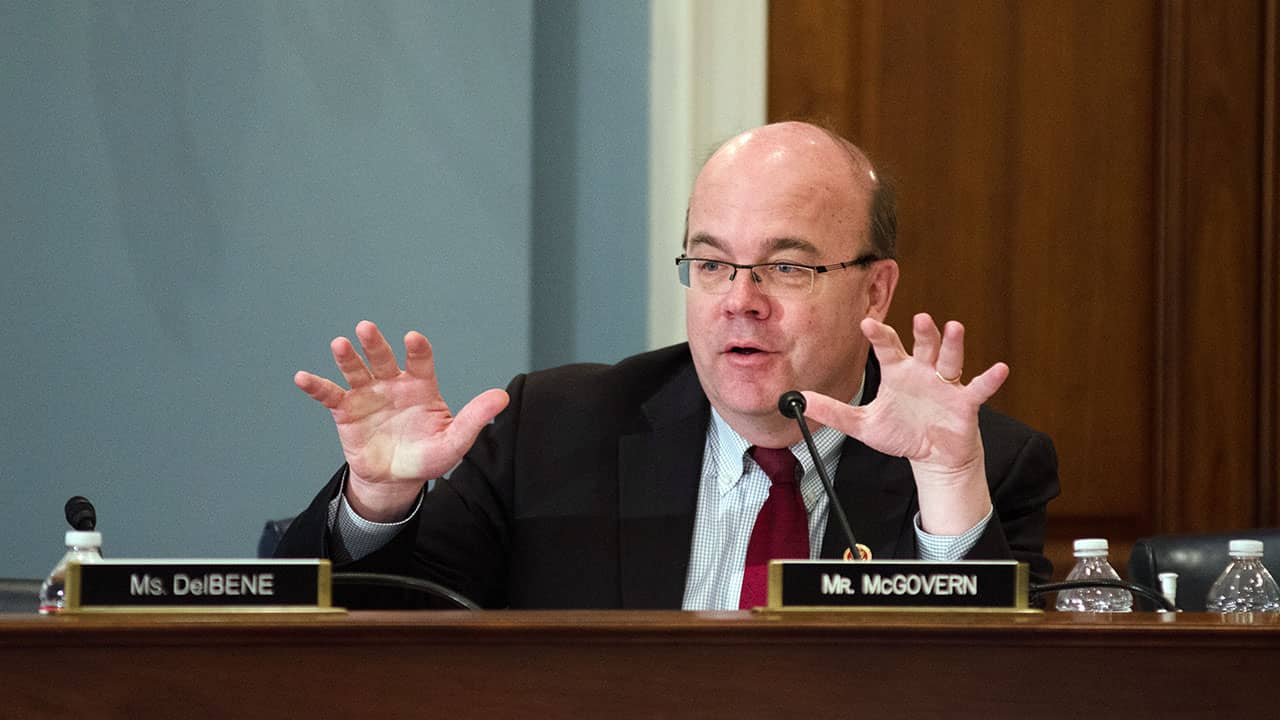 PGA member, Rep. Jim McGovern, requests information on the Trump  Administration's decision to restrict visas of International Criminal Court  staff - Noticias y actividades