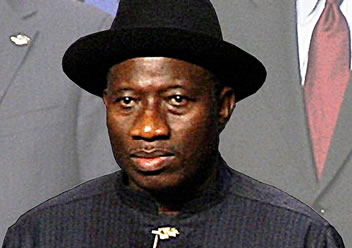 Dr. Jonathan has been President of Nigeria since May 2010.