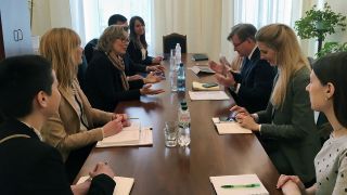 The Chairman of the Ukrainian Human Rights Committee met with the President and Secretary General of PGA