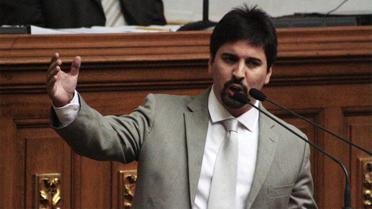 Freddy Guevara intervenes in the National Assembly. Photo: Jhades29