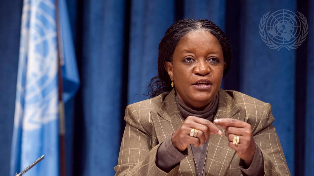 Zainab Hawa Bangura, Special Representative of the United Nations Secretary-General on Sexual Violence in Conflict. UN Photo/Mark Garten.