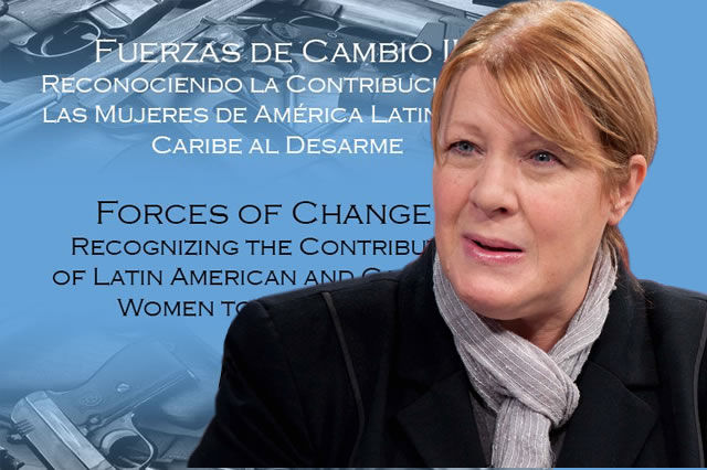 Dip. Margarita Stolbizer is Co-Convenor of PGA’s Peace & Democracy Program, which focuses on marshalling global parliamentary support for improved regulation of the international arms trade.