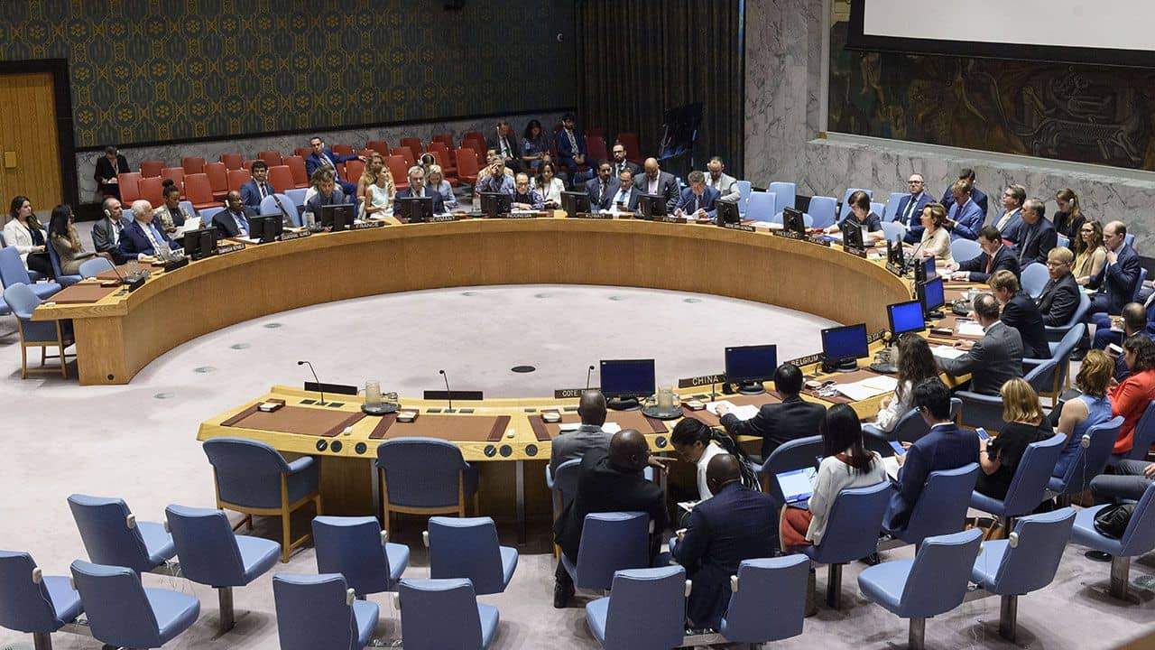 PGA’s Secretariat and PGA members of parliament have publicly and repeatedly called on the Security Council to actively make use of its prerogatives and refer situations of alleged commission of international crimes to the ICC; UN Photo/Loey Felipe