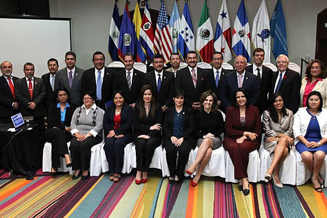 Parliamentarians from Belize, Costa Rica, Dominican Republic, El Salvador, Guatemala, Honduras, Jamaica and Peru attended seminar on equality and non-discrimination for Latin American Parliamentarians, Nov 03 2014.