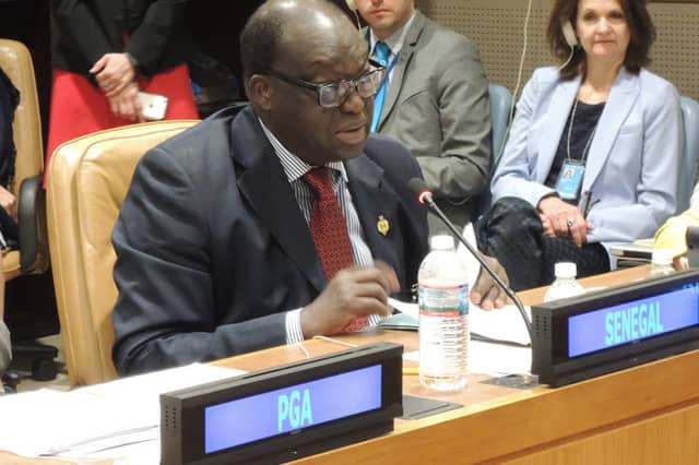 Hon. Moustapha Niasse, President of the National Assembly of Senegal, member of PGA