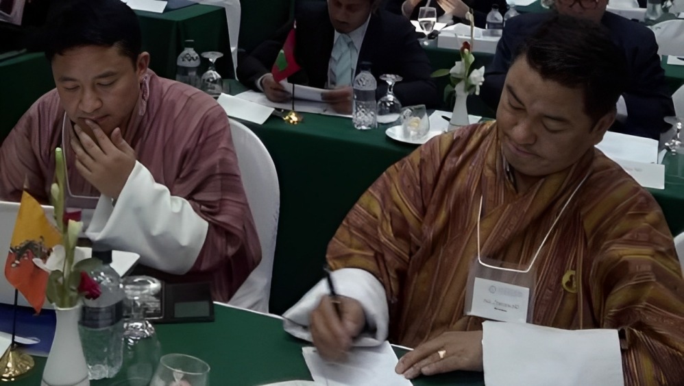 Hon. Tharchen MP (Bhutan) and Hon. Nidup Zangpo MP (Bhutan), Image by ChangeMaker