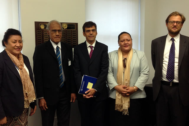 Visit to PGA Headquarters by High Level Delegation from The Kingdom of Tonga