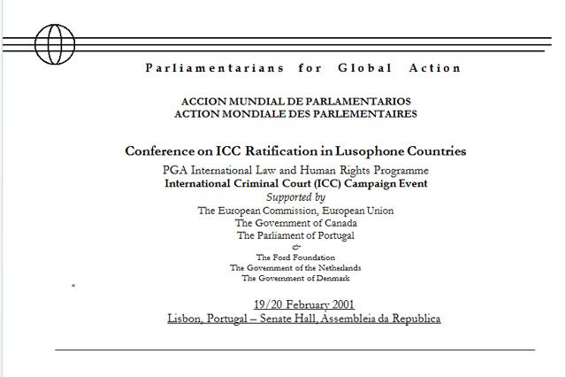 Conference on ICC Ratification in Lusophone Countries